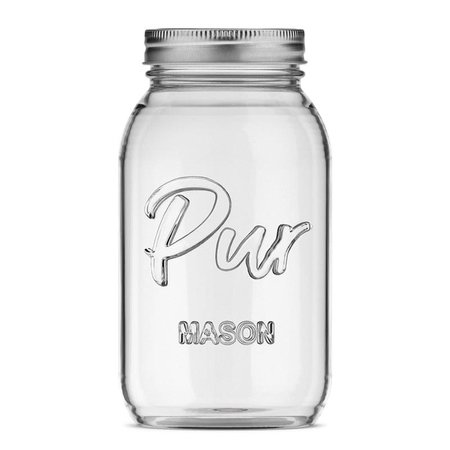 Pur Mason Pur Wide Mouth Mason Jar 32 oz , 12PK 64010